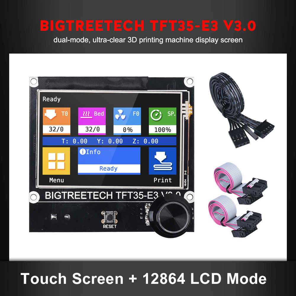 Motherboard 3D Printer - หน้าจอ: BIGTREETECH TFT35 E3 V3.0 3D