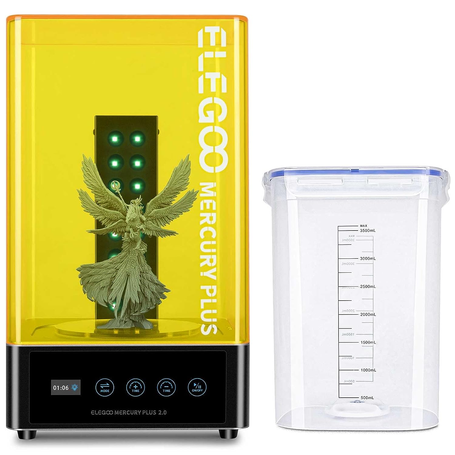 3D Printing Sla - สถานีล้างและอบแห้ง ELEGOO Mercury Plus 2.0 รุ่น