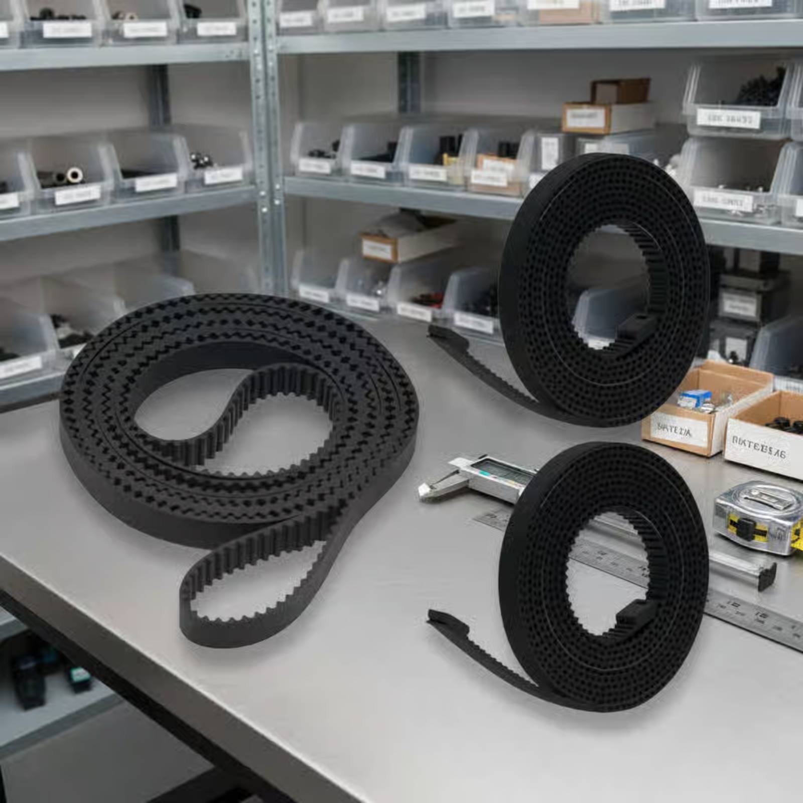 Timing Belt - สายพานแกน XYZ การเคลื่อนที่ที่แม่นยำ สายพานไทม์มิ่งขนาด 6 มม.