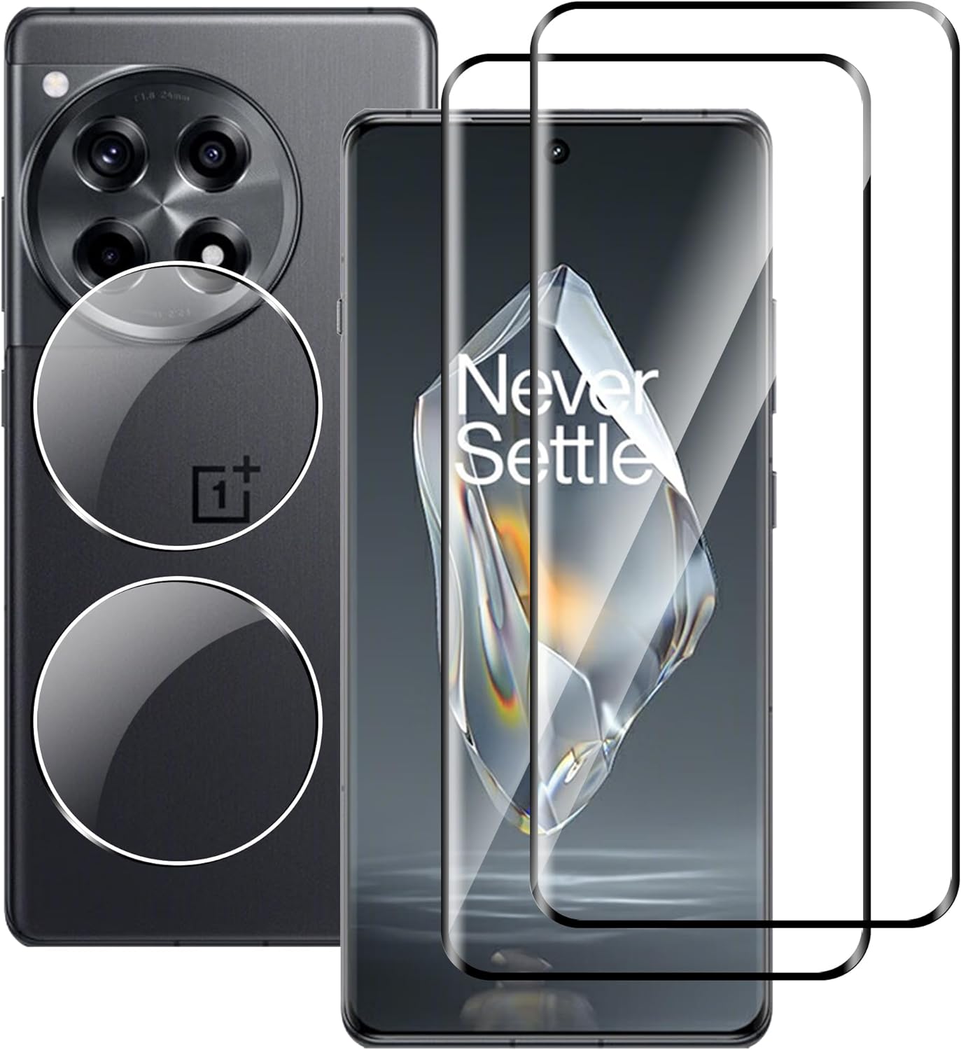 3D Printing Glass - กระจกเทมเปอร์9H โค้ง3D สำหรับ OnePlus กระจกป้องกันหน้าจอ12R สำหรับ