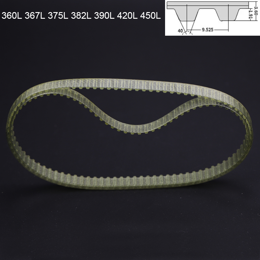 Timing Belt - สายพานไทม์มิ่งซิงโครนัสแบบฟันเฟือง โพลียูรีเทน PU ขนาด 360L 367L