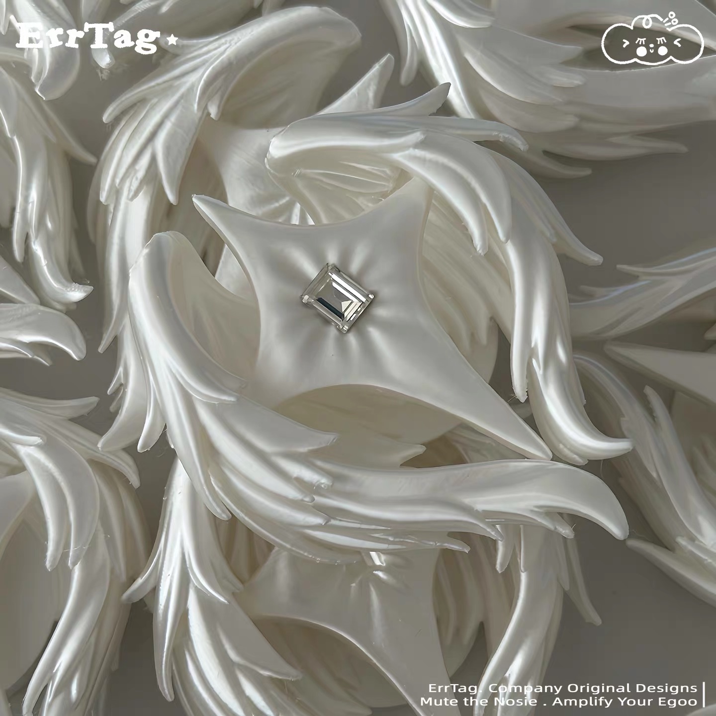 3D Printing Zirconia - ErrTag. ขาตั้งโทรศัพท์ดีไซน์ดั้งเดิม 