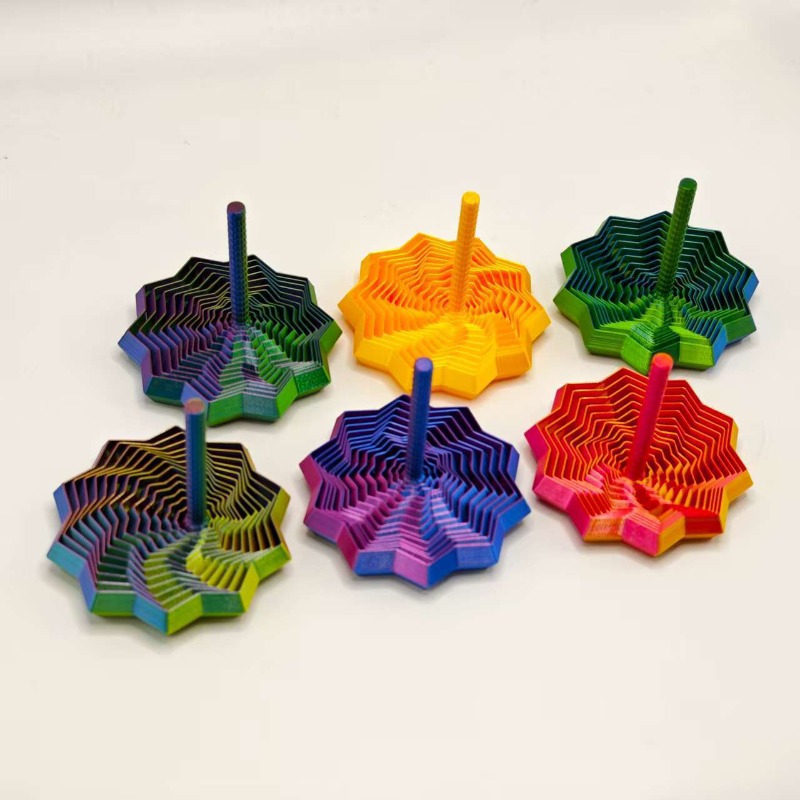 ของเล่นบรรเทาความเครียดแบบหมุน - 3D Printing Fidget Toys บทวิจารณ์และราคา