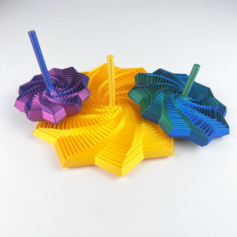 ของเล่นบรรเทาความเครียดแบบหมุน - 3D Printing Fidget Toys บทวิจารณ์และราคา