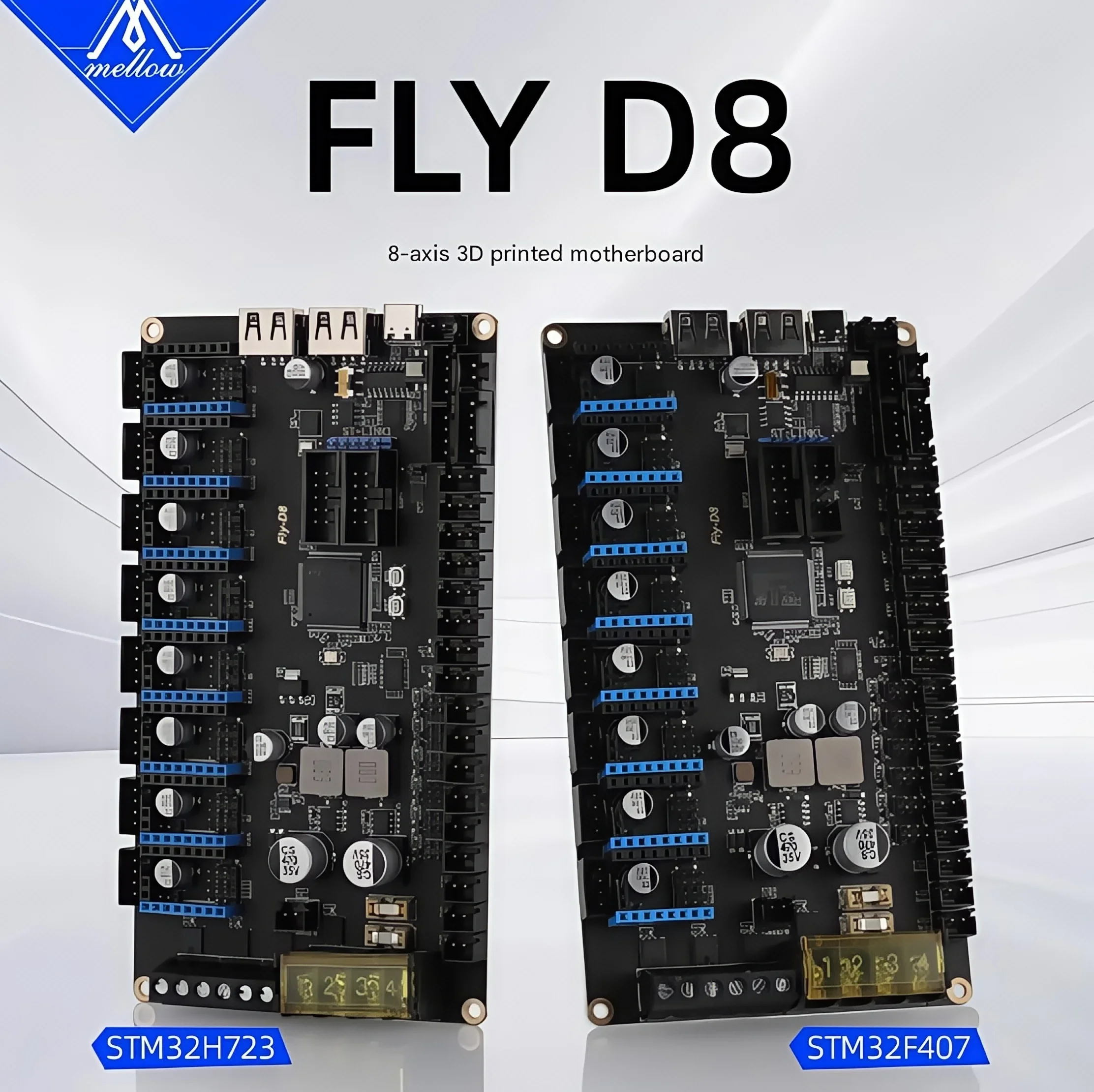 เมลโลว์ฟลาย 3D D8 8 - เมนบอร์ด - Motherboard 3D Printer บทวิจารณ์และราคา