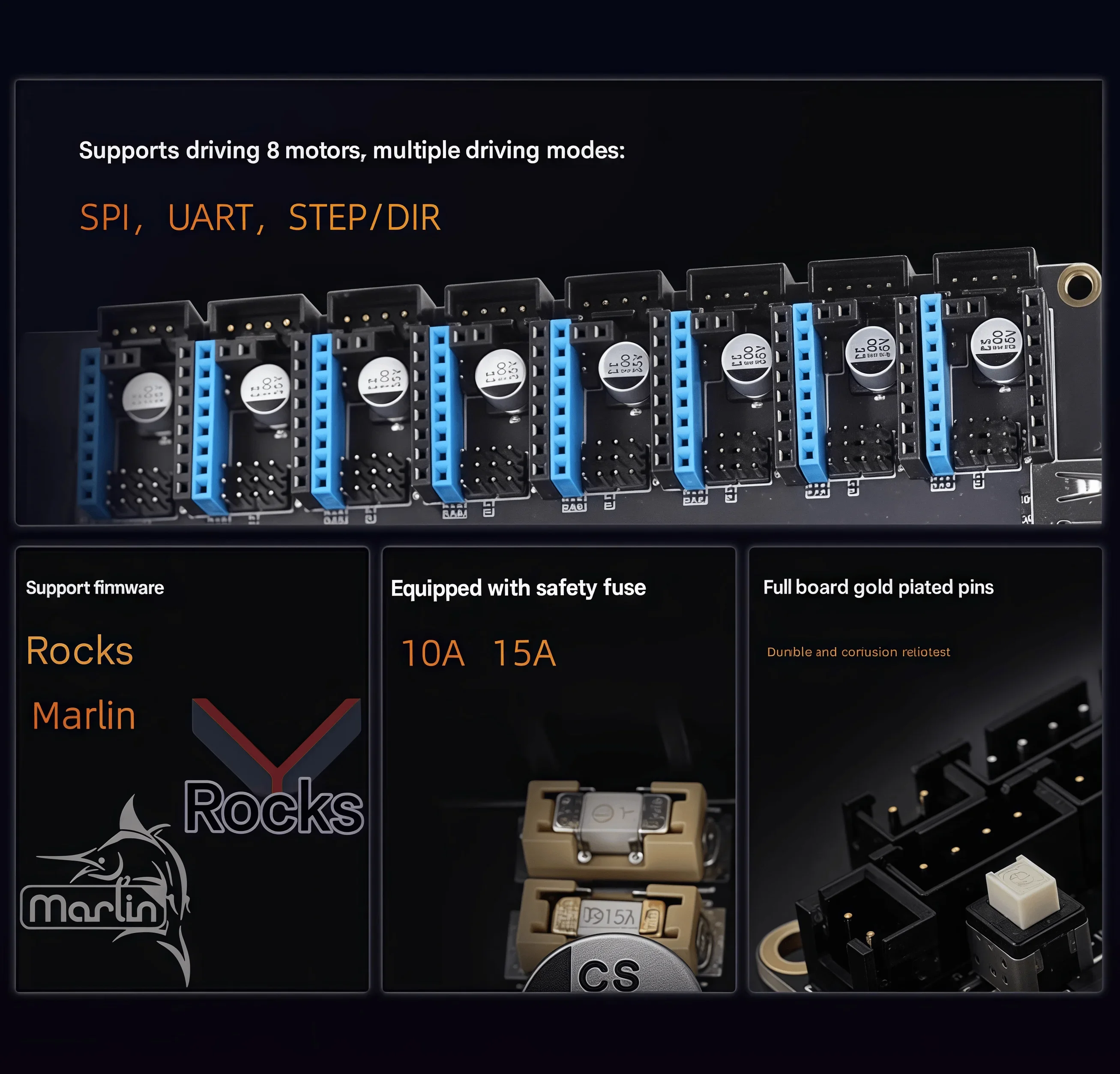 เมลโลว์ฟลาย 3D D8 8 - เมนบอร์ด - Motherboard 3D Printer บทวิจารณ์และราคา