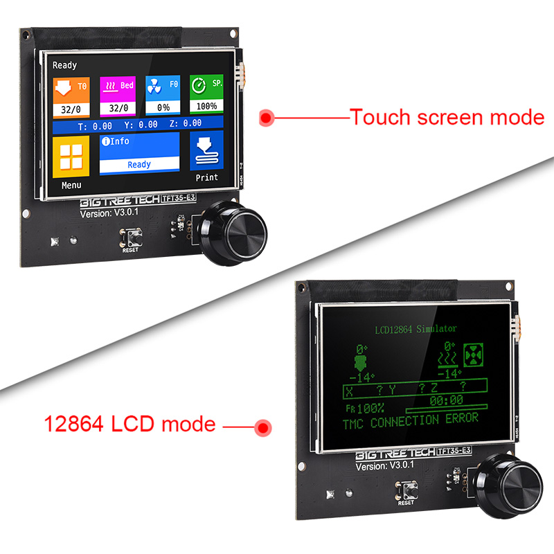 หน้าจอ: BIGTREETECH TFT35 E3 V - Motherboard 3D Printer บทวิจารณ์และราคา