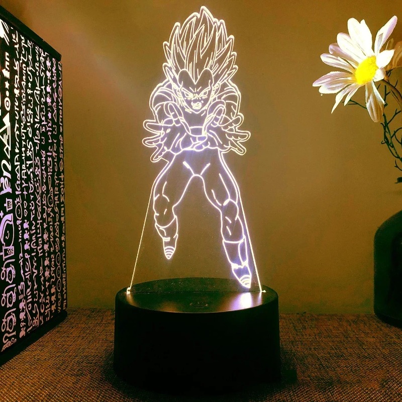 ดราก้อนบอล Z อะนิเมะ 3D LED ไฟ - 3D Printing Lamp บทวิจารณ์และราคา