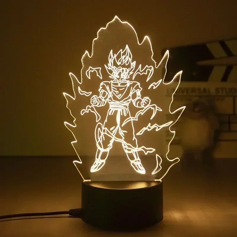 ดราก้อนบอล Z อะนิเมะ 3D LED ไฟ - 3D Printing Lamp บทวิจารณ์และราคา