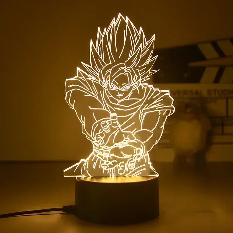 Dragon Ball Z Super Saiyan Veg - 3D Printing Lamp บทวิจารณ์และราคา