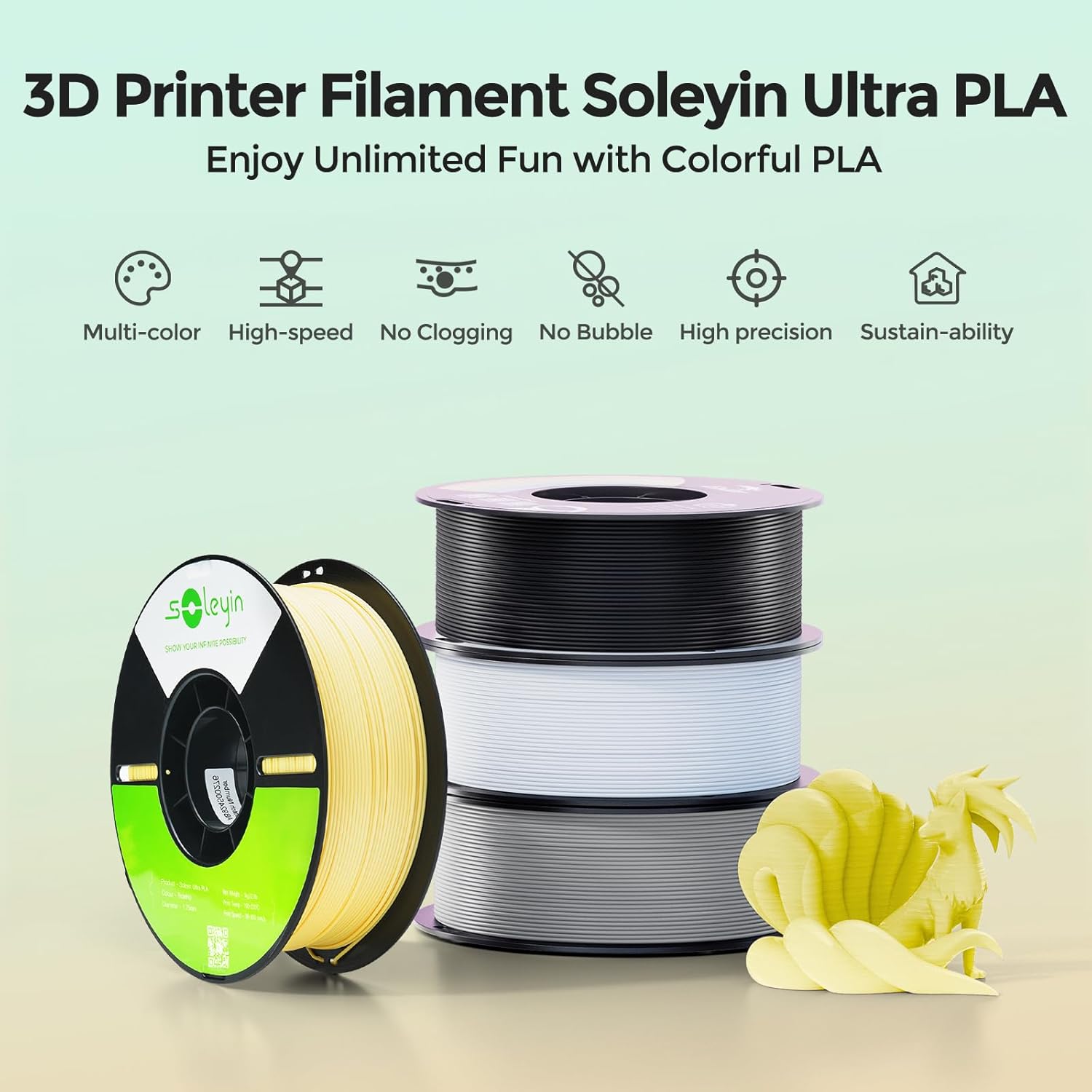 ไส้พิมพ์ 3 มิติ Creality Premi - 3D Printing Result บทวิจารณ์และราคา