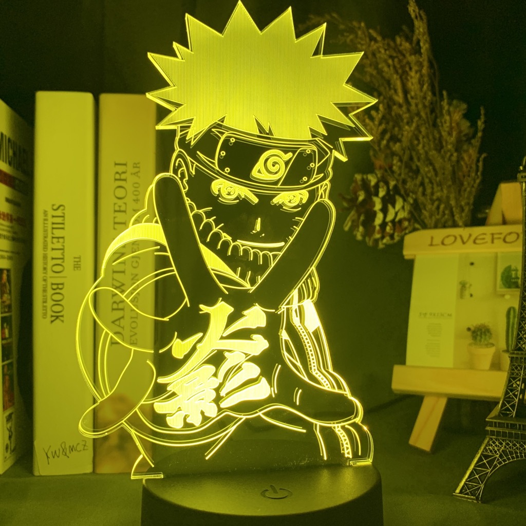 อะนิเมะนารูโตะ อุซึมากิ ไฟ LED - 3D Printing Lamp บทวิจารณ์และราคา