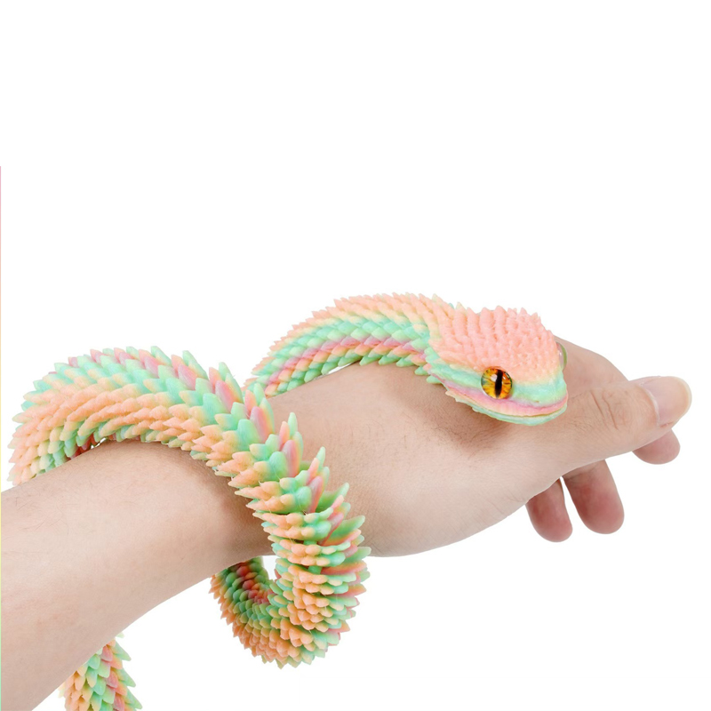 ของเล่นงูพิมพ์ 3 มิติ ข้อต่อขย - 3D Printing Fidget Toys บทวิจารณ์และราคา