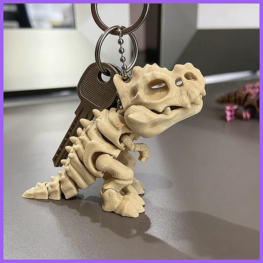 โมเดลโครงกระดูกไดโนเสาร์ทีเร็ก - 3D Printing Fidget Toys บทวิจารณ์และราคา