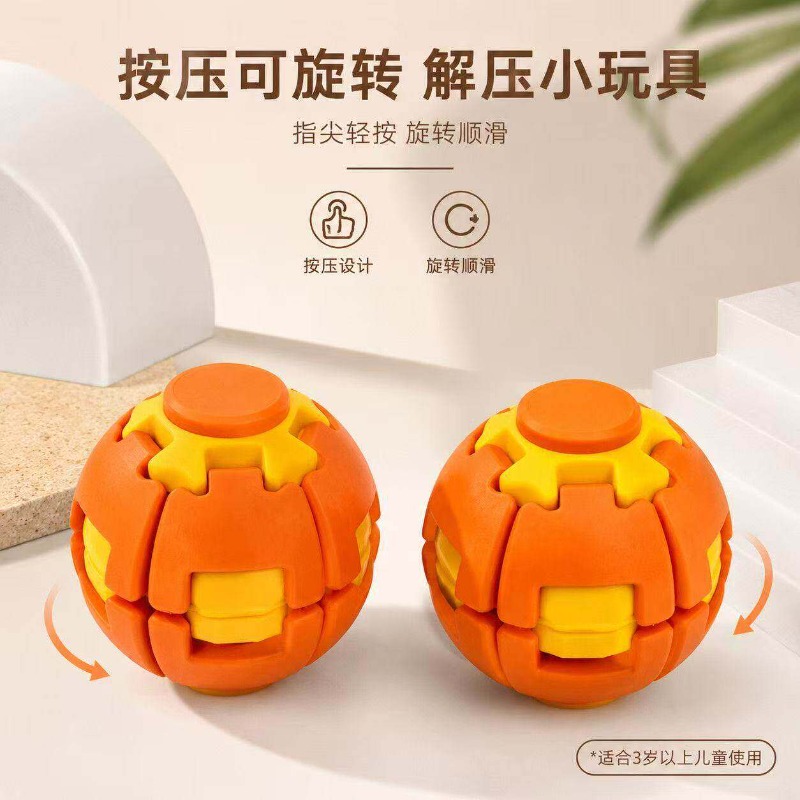 ลูกบอลหมุนปรับสีได้ ของเล่นคลา - 3D Printing Fidget Toys บทวิจารณ์และราคา