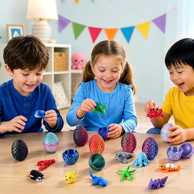 กล่องของขวัญเซอร์ไพรส์ 24 ชิ้น - 3D Printing Fidget Toys บทวิจารณ์และราคา