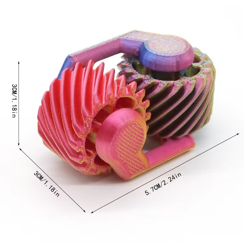 ของเล่นฟิดเจ็ตสปินเนอร์ 3 มิติ - 3D Printing Fidget Toys บทวิจารณ์และราคา